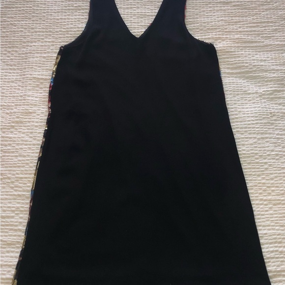 EVERY SMALL SIZE NWOT SEQUIN MINI 17 “ Arm to Arm X 35”top to bottom Back Black - Picture 3 of 9